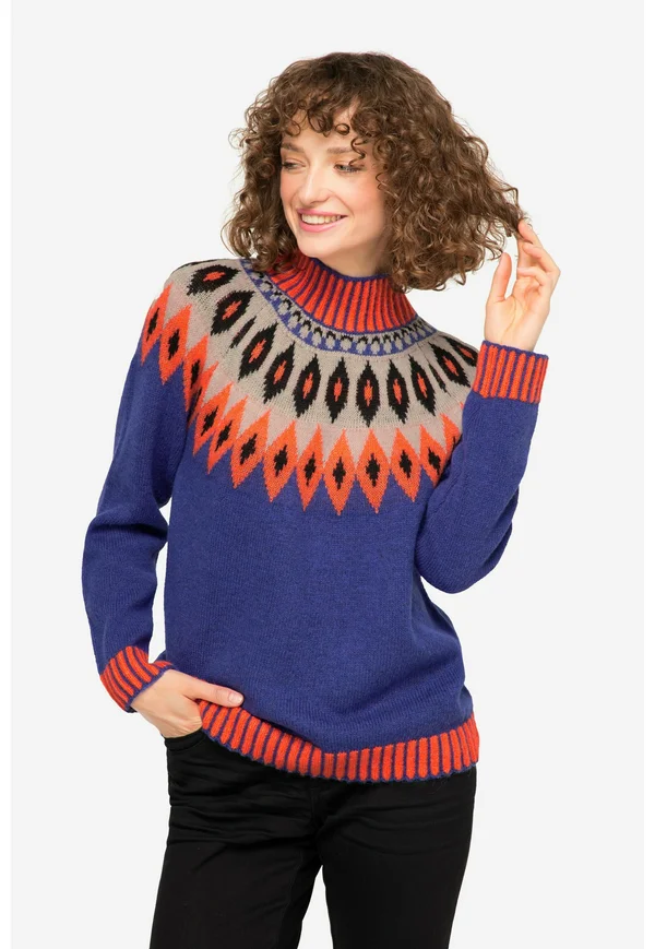 Strickpullover - violet blue