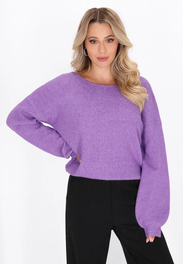 Strickpullover - violet
