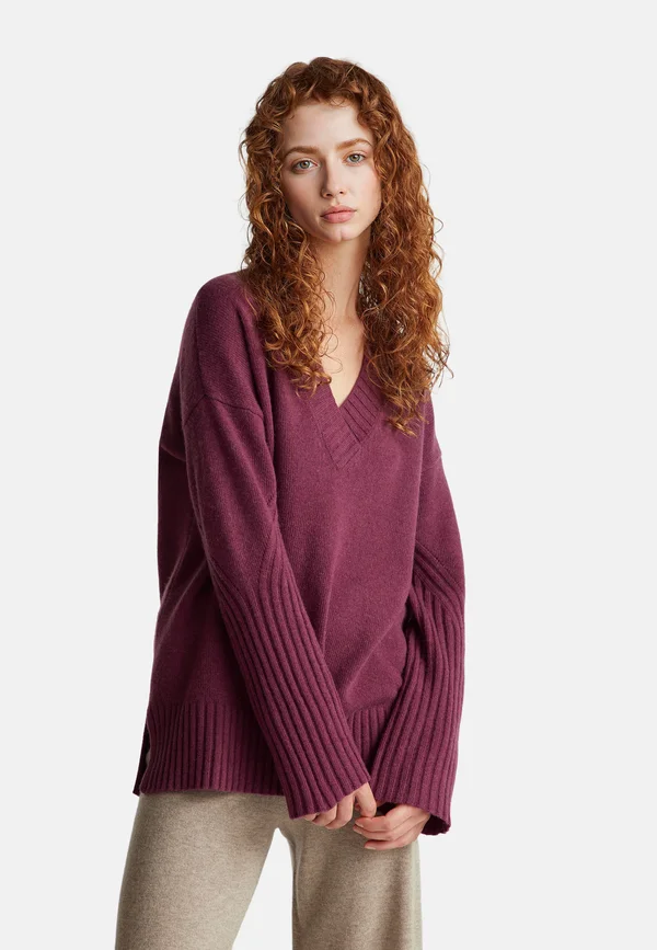 Strickpullover - violet