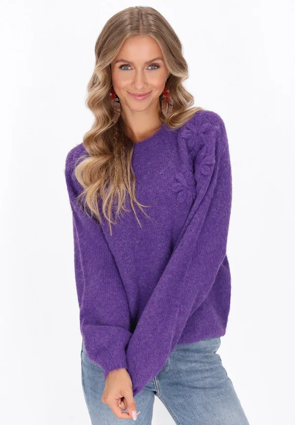 Strickpullover - violet
