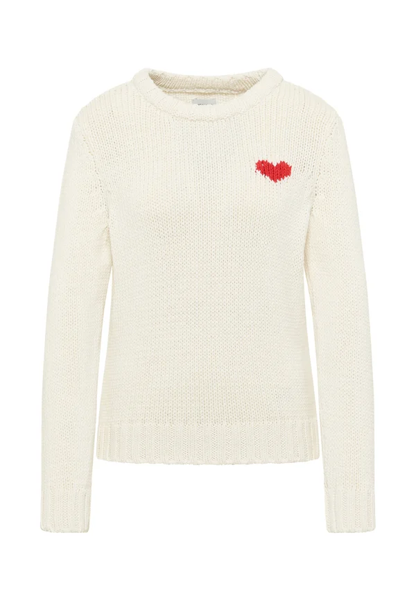 Strickpullover - weiß