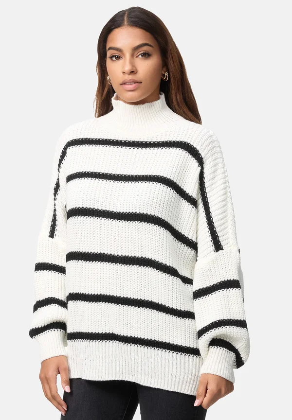 Strickpullover - weiß