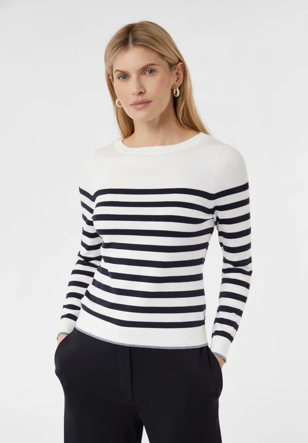 Strickpullover - weiß