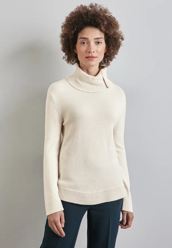 Strickpullover - weiß