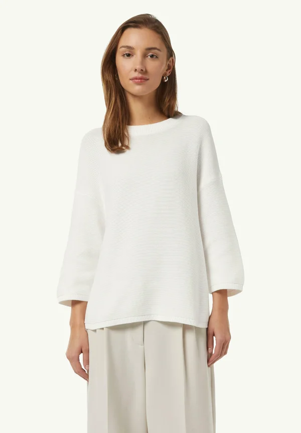 Strickpullover - weiß