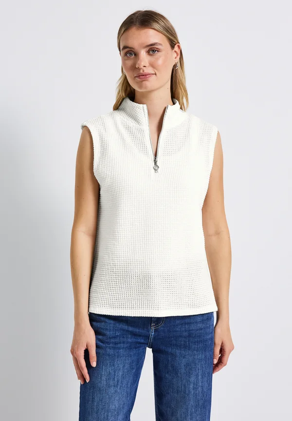 Strickpullover - weiß