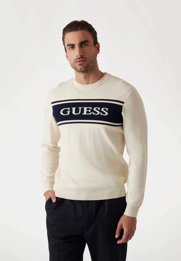 Strickpullover - weiß