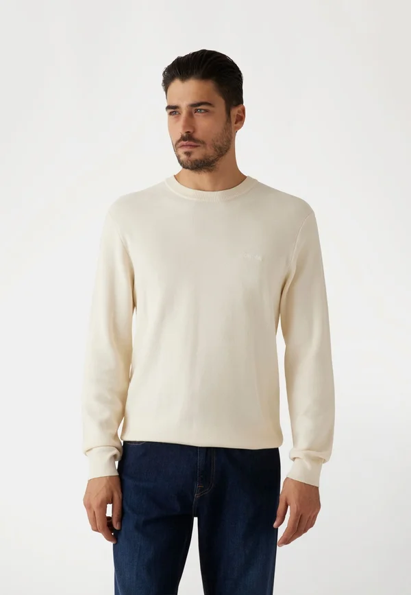 Strickpullover - weiß