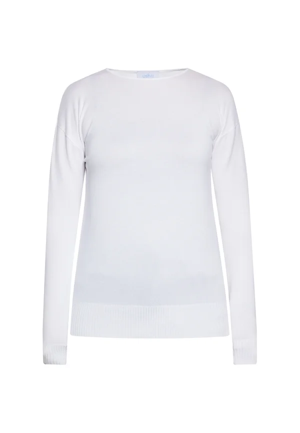 Strickpullover - weiss