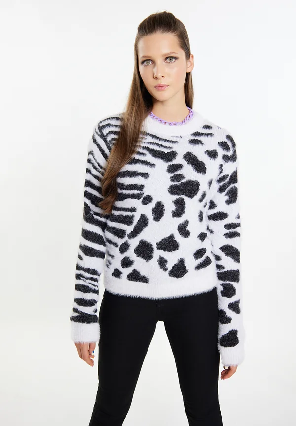 Strickpullover - weiss