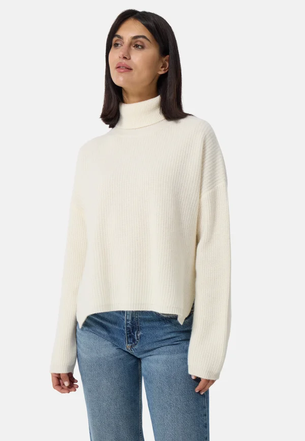 Strickpullover - weiss
