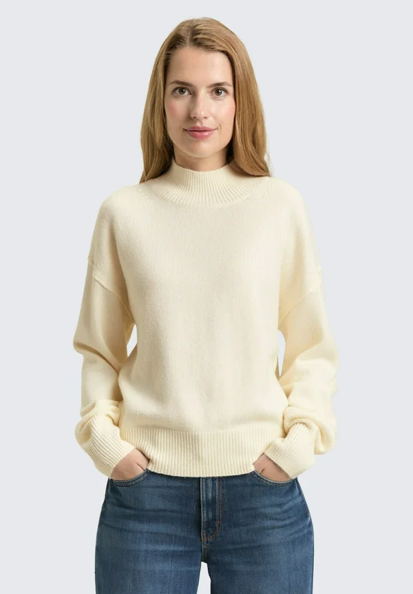 Strickpullover - whisper white