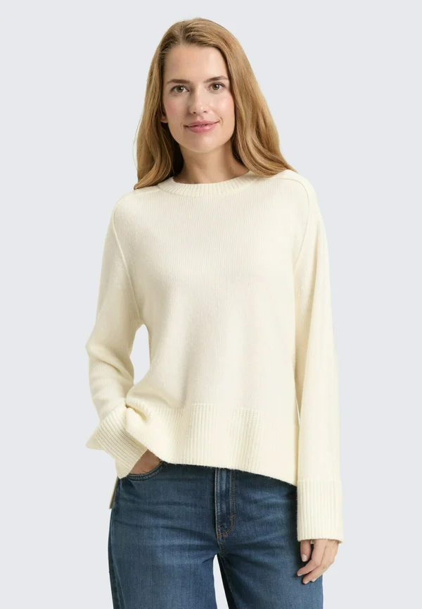 Strickpullover - whisper white