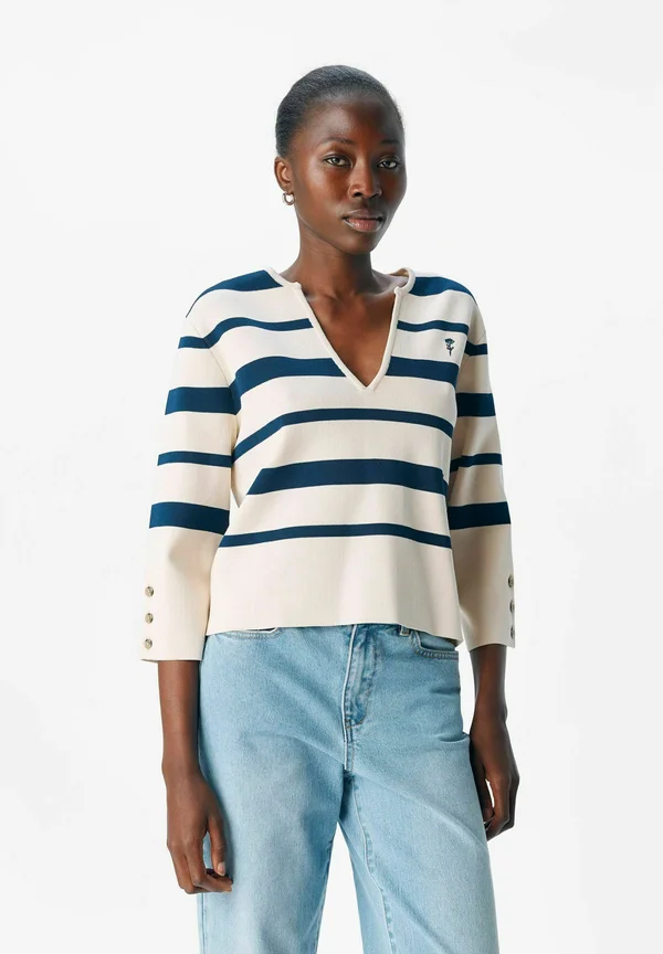 Strickpullover - white sand