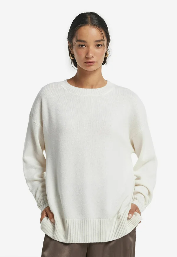 Strickpullover - white