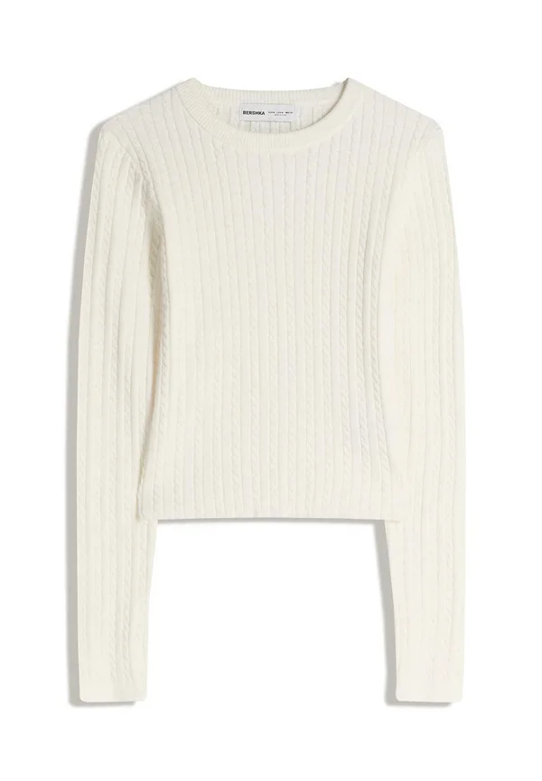 Strickpullover - white
