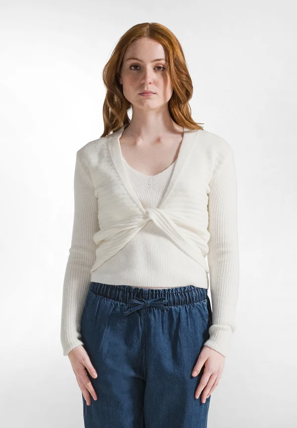 Strickpullover - white