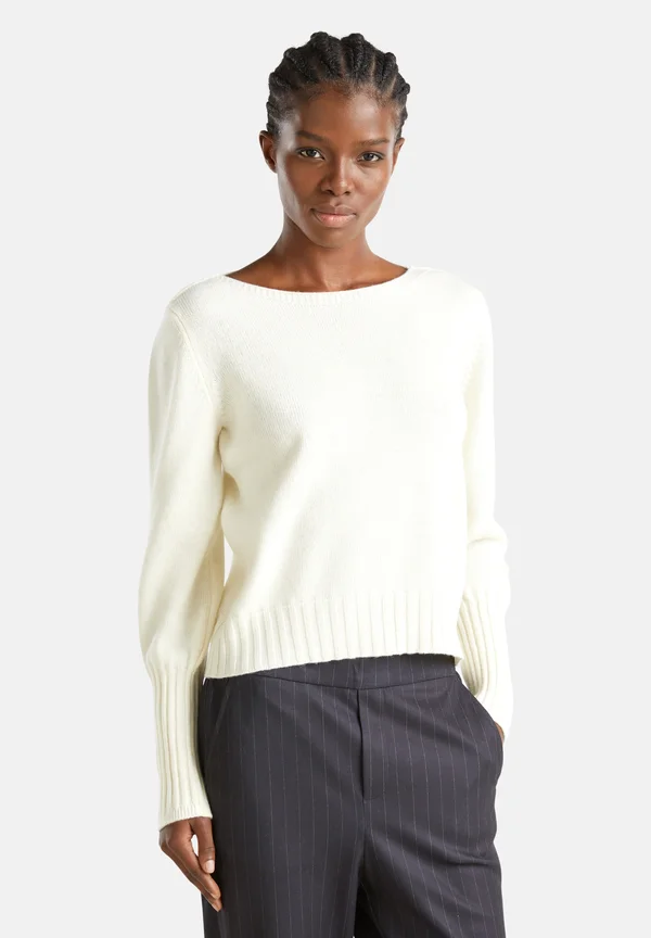 Strickpullover - white