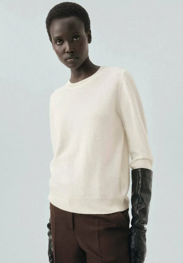 Strickpullover - white