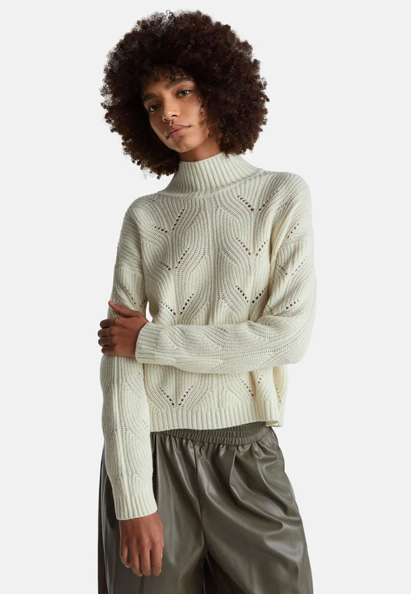 Strickpullover - white