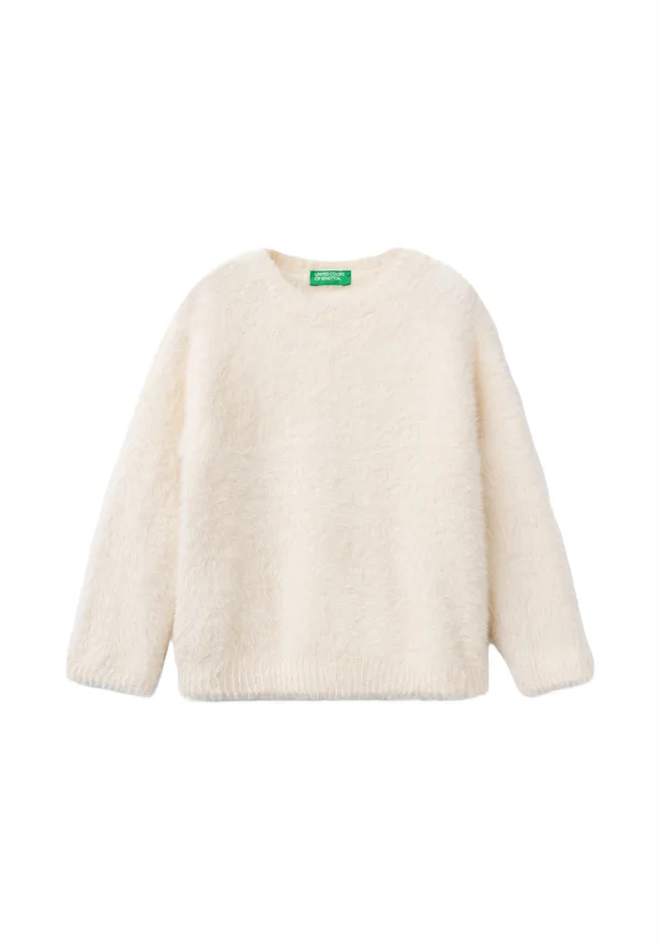 Strickpullover - white