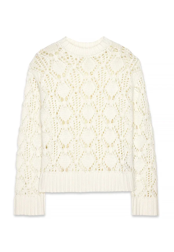 Strickpullover - white