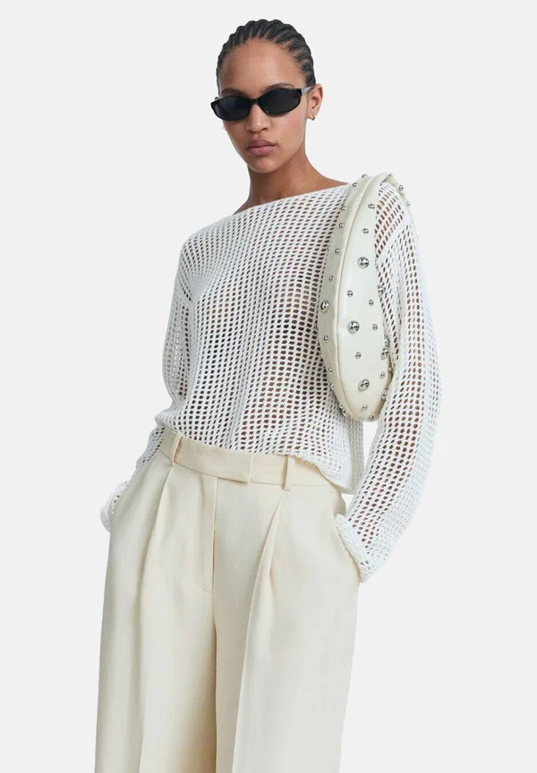 Strickpullover - white