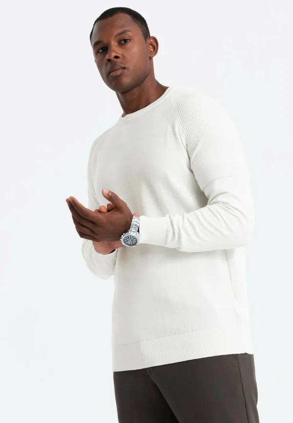 Strickpullover - white