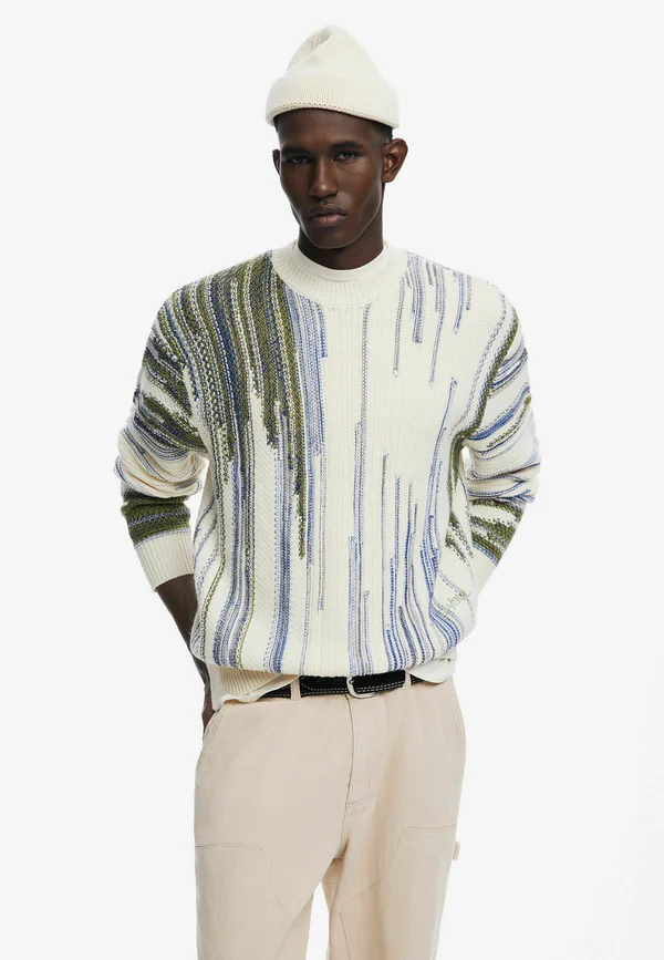 Strickpullover - white