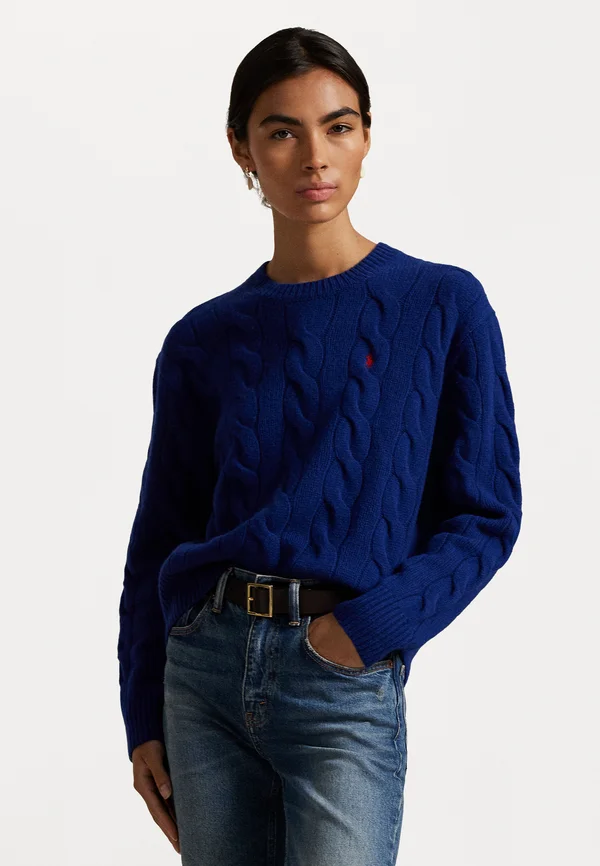 Strickpullover - winter night navy