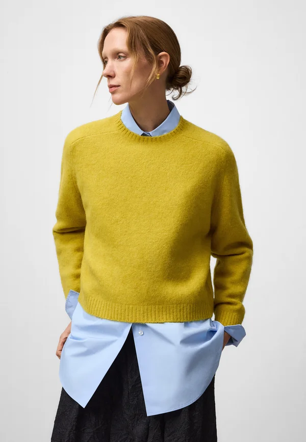 Strickpullover - yellow