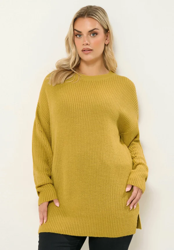 Strickpullover - yellow