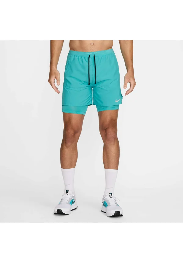 STRIDE HYBRID - Kurze Sporthose - dusty cactus dusty cactus black