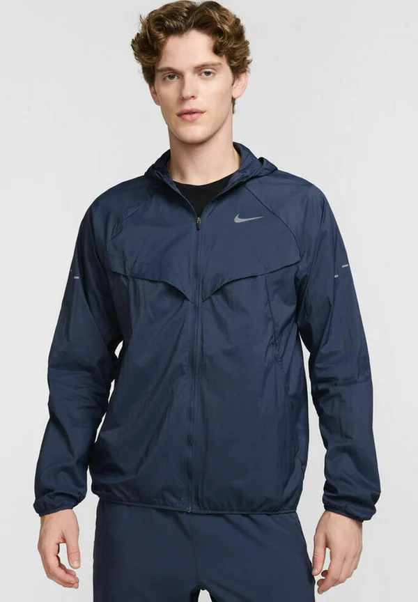 STRIDE - Laufjacke - thunder blue reflective silv