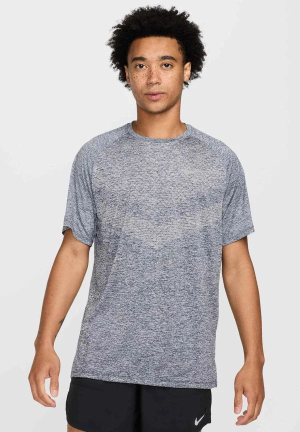 STRIDE TOP - Sport T-Shirt - thunder blue heather