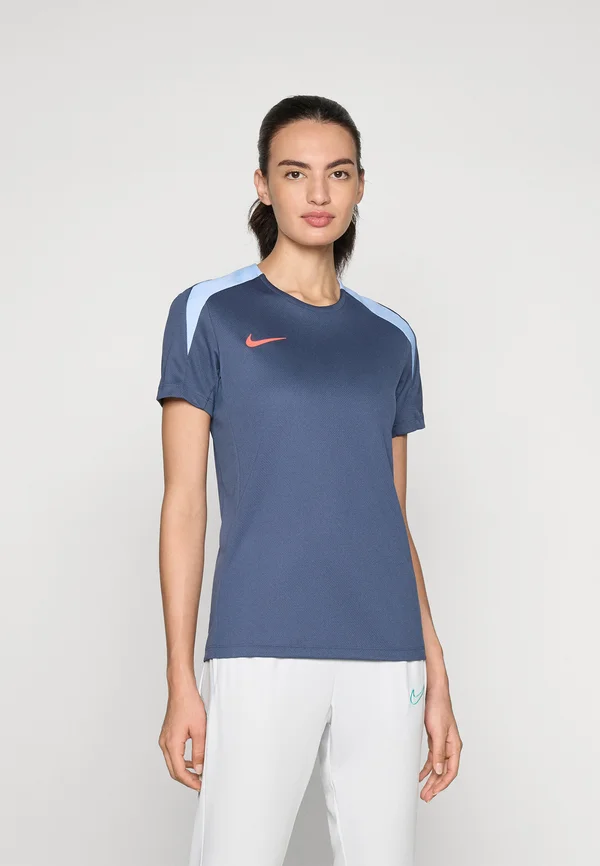 STRIKE TOP - Sport T-Shirt - thunder blue/royal tint/bright crimson