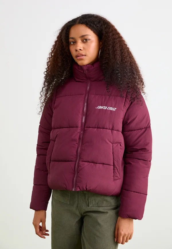 STRIP JACKET 2 IN 1 - Winterjacke - dark cherry