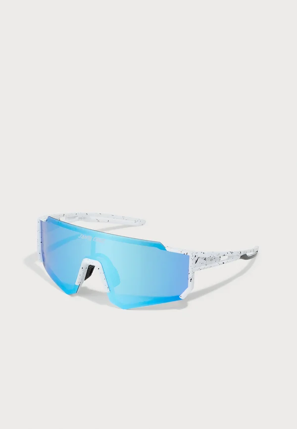STRIP RACER SUNGLASSES UNISEX - Sonnenbrille - white/blue