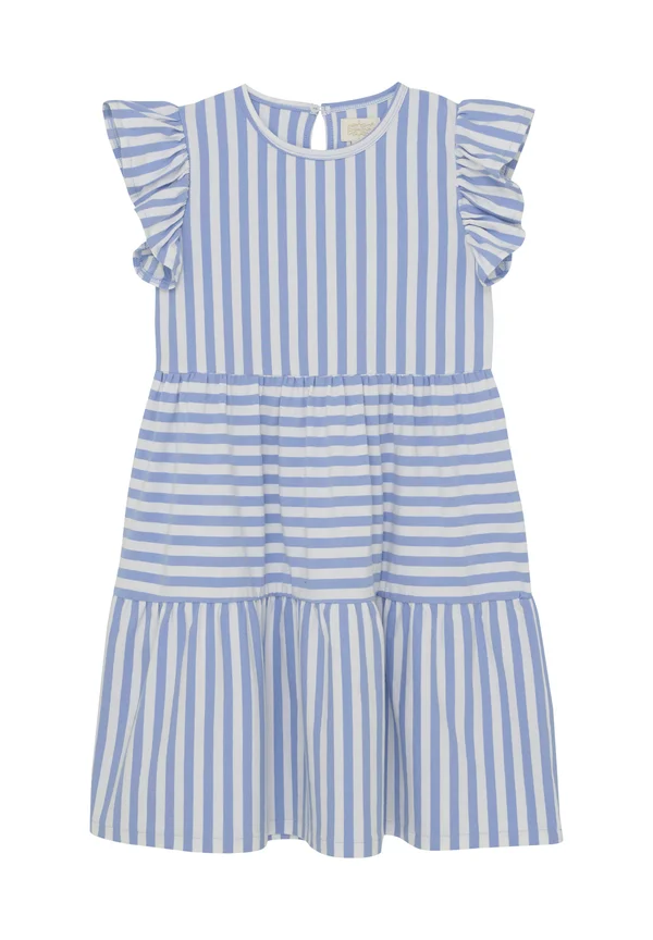 STRIPE - Jerseykleid - forever blue