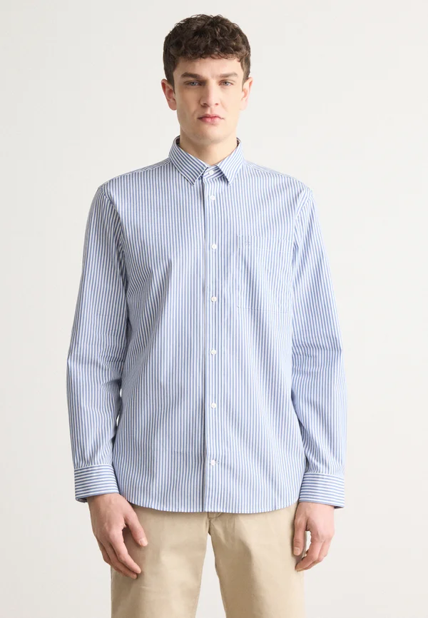 STRIPE SHIRT - Hemd - white/dutch blue