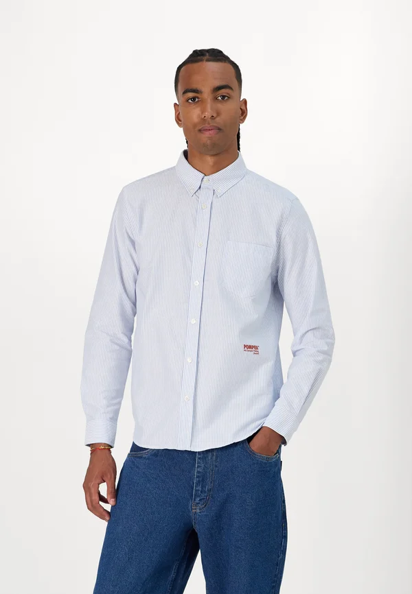 STRIPE SKY OXFORD SHORT - Hemd - sky