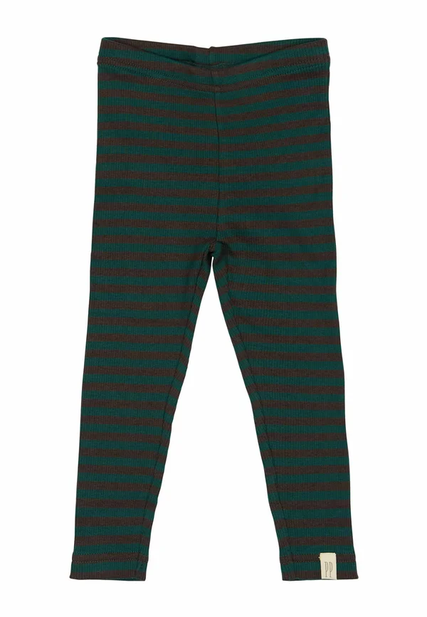 STRIPED - Jogginghose - dark sea coffe bean