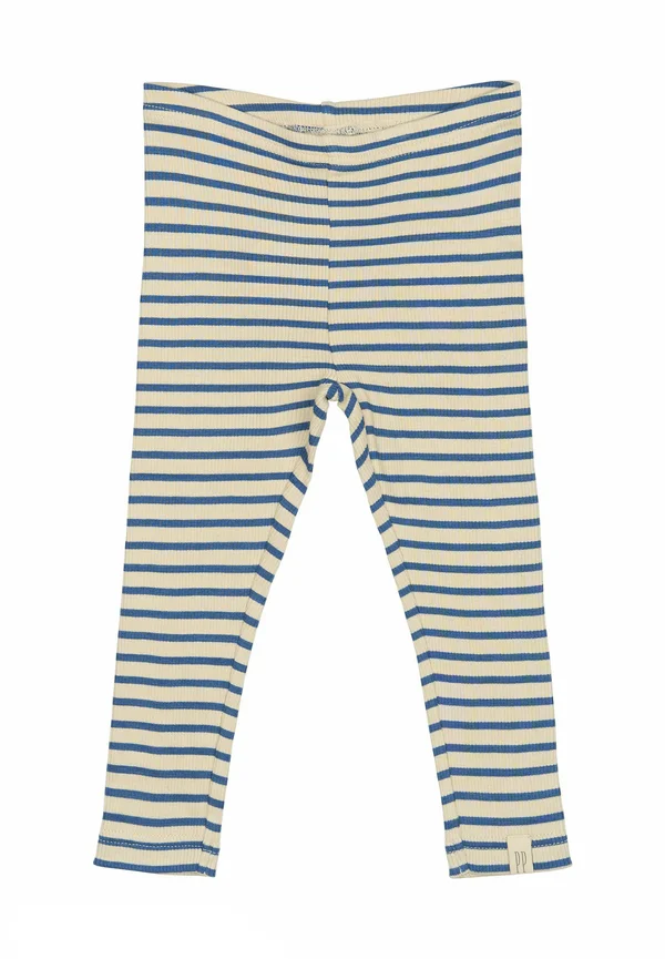 STRIPED - Jogginghose - true navy/off white