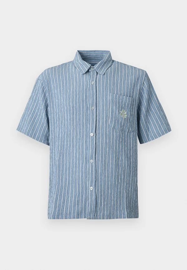 STRIPED SHIRT UNISEX - Hemdbluse - pool blue