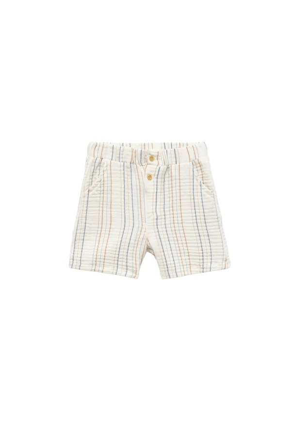 STRIPED  - Shorts - white