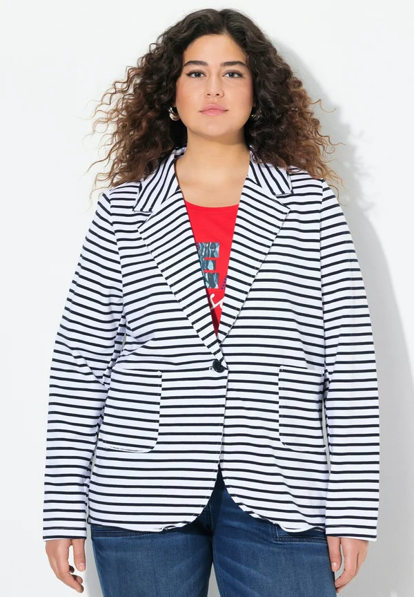 STRIPED  - Strickjacke - snow white