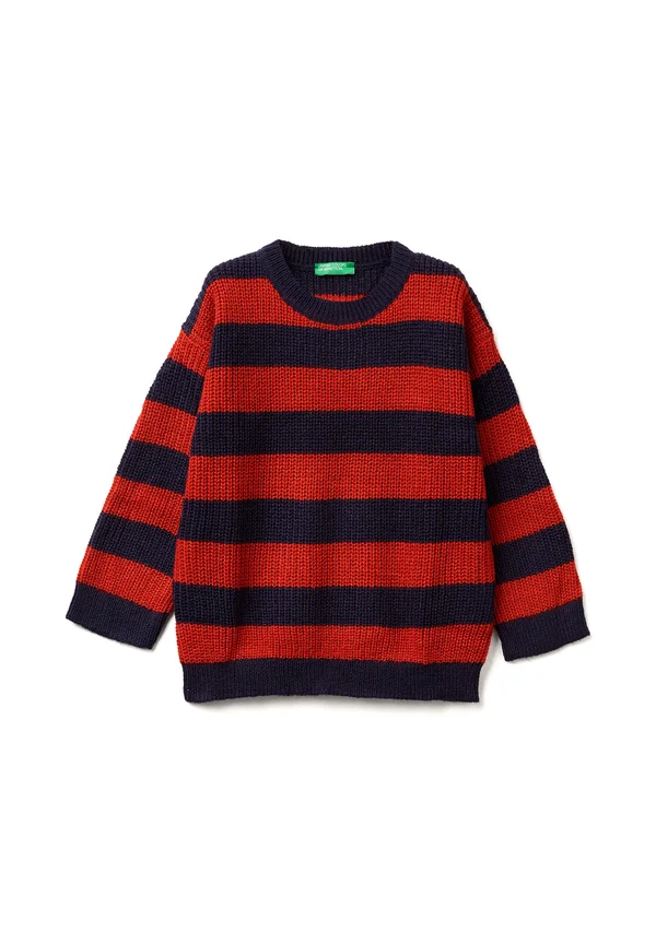STRIPED - Strickpullover - blue
