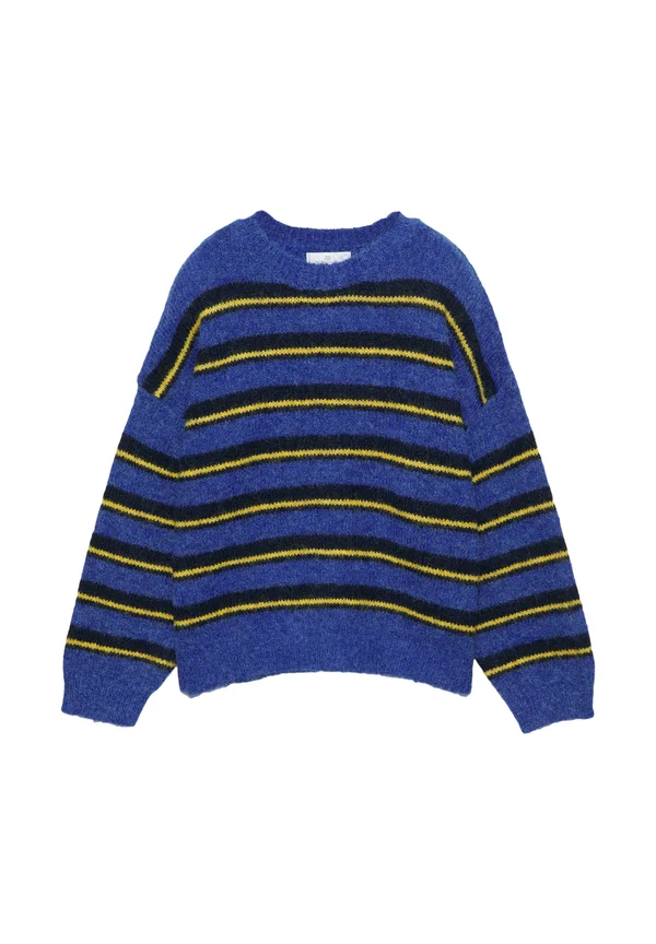 STRIPED - Strickpullover - blue