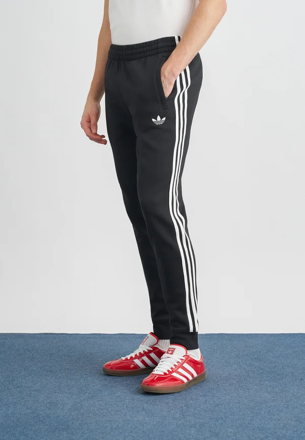 STRIPES - Jogginghose - black