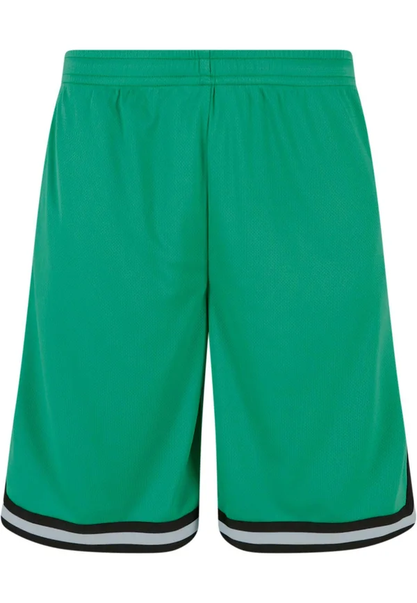 STRIPES  - Shorts - ferngreen black white